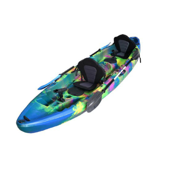 Whale – 3-Seater Hand-Paddle Kayak – Sewa Kayak